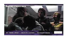 1995 Topps Star Wars The Empire Strikes Back Widevision #11 Leia Kisses Luke picture