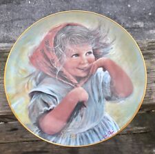 Vintage Wendy Sue Etem  DOUBLE SIGNED Collector Plate picture