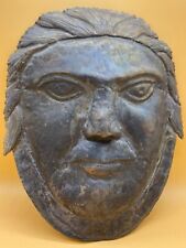 CIRCA 300 - 400 AD ROMAN BRONZE CHARIOT FITTING FACE MASK picture