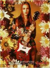 1996 EPIPHONE Coronet electric guitar Stacie Jones Vintage Print Ad picture