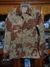 DESERT STORM US DCU ARMY 6 Color Desert Camo Combat SHIRT SMALL REG NEW W/ OUT picture
