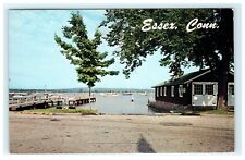 Essex Town Dock Essex CT Connecticut Postcard picture