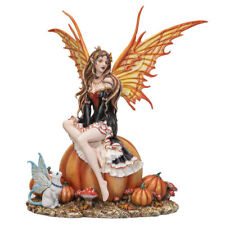 PT Nene Thomas Autumn Fairy Sitting on The Pumpkin Figurine Statue picture
