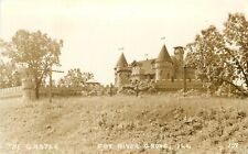 Postcard RPPC 1940s Fox River Grove Illinois Castle Great Lakes Photo 24-5493 picture