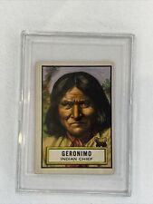 1952 Topps Look 'N See #56 Geronimo Indian Chief picture