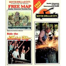 Vintage Silver Dollar City Smoky Mountain Fold Out Travel Brochure TF4-B4 picture