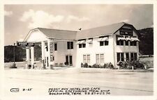 TN-Rockwood, Tennessee-RPPC-View of the Peggy Ann Hotel and Cafe 1944 picture