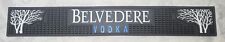 Brand New Belvedere Vodka Rubber Bar Mat Runner 24inch x 3.5inch - 2ft Long -  picture