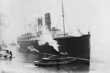 RMS Lusitania PHOTO Ship Sunk by German Submarine World War I  picture