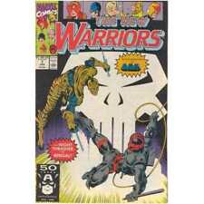 New Warriors #7  - 1990 series Marvel comics VF minus Full description below [t picture