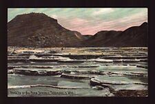 POSTCARD : WYOMING - THERMOPOLIS WY - TERRACES OF BIG HORN SPRINGS picture