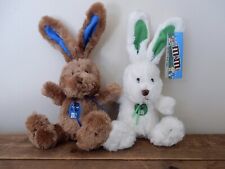 Set of 2 M&M Plush Easter Rabbits * M&M’s Candy Collectibles picture