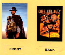 CLINT EASTWOOD   THE GOOD THE BAD AND THE UGLY   CUSTOM TRADING CARD picture
