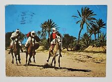 Horsemen in Tunisia Postcard picture