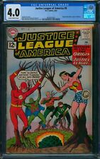 Justice League of America #9 🌟 CGC 4.0 🌟 Origin of JLA DC Comic 1962 picture