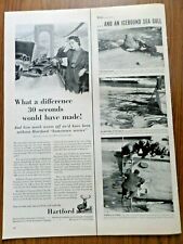 1955 Hartford Insurance Ad  What a Difference 30 Seconds would have Made picture