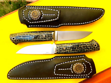 Loveless Style G.Deduykhin Custom Handmade Drop Point Hunting Knife L/T WARRANTY picture