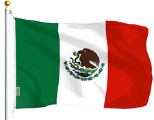 3' x 5' ft MEXICO Mexican Flag Polyester High Quality Outdoor Indoor USA SELLER picture