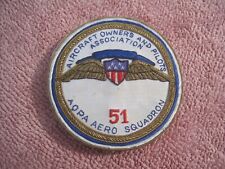 WW II Era ? 1950's ? Bullion Breast Badge Aero Squadron 51 - AOPA picture
