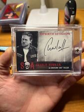 Charlie Hunnam certified autographed signed Sons of Anarchy 2015 Cryptozoic Auto picture