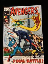 The Avengers #71  The Final Battle  First Appearance of Invaders  Black Knight picture