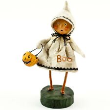 Lori Mitchell Halloween Ghost Little Boo Folk Art Figure Figurine Resin picture
