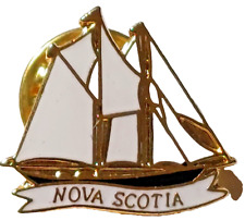 Nova Scotia Canada Ship Lapel Pin picture