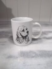 Porcelain By Rosalinde coffee cup/mug Cocker Spaniel dog by artist Cindi Farmer. picture