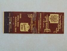AO399 Matchbook Cover Hotel Devon Hall with Restaurant Cleveland Ohio OH picture