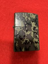 RARE Pipe ZIPPO LIGHTER CAMO MILITARY, HUNTING CAMOUFLAGE CAMPFIRE picture