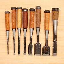 Japanese Chisel Set of 8 Hand Tool wood working #536 picture