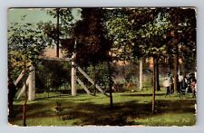 Muncie IN-Indiana, ME Culloch Park, Antique, Vintage c1911 Souvenir Postcard picture