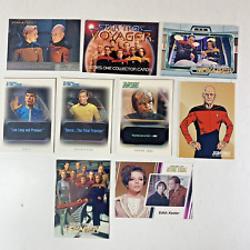 Star Trek Promo Card Lot x9 - TNG, Voyager, Women of picture