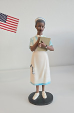 UTI Nurse Traditional Professional Figurine Statue African American Young Woman picture