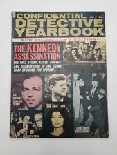 VINTAGE CONFIDENTIAL DETECTIVE YEARBOOK NO. 9 COLLECTORS EDITION JFK  picture