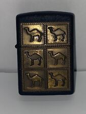 Camel The Herd 6 Pack Brass and Black Zippo Lighter picture
