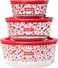 SUPREME x Pyrex Bowls Set Of 3| FW23| SOLD OUT picture