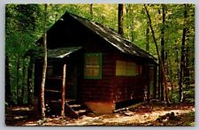 POTTSTOWN PA PENNSYLVANIA Postcard Fernbrook Sycamore Woods Cabin Rustic Cottage picture