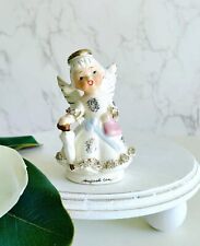Vintage 1950s August Birthday Angel with Parasol and Purse picture