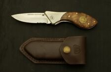 Pioneer Brand Limited Edition Folding Pocket Knife w/ Sheath 5