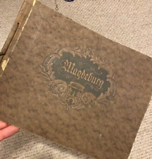VINTAGE Pre-WW2 MAGDEBURG GERMANY PHOTOGRAPH ALBUM picture