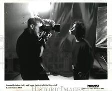 1994 Press Photo Actors Samuel Lebihan, Irene Jacob in 