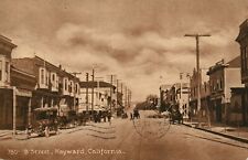 B Street Haywood  CA California Vintage Postcard 780 picture