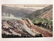 vintage 1916 jupiter terrace yellowstone national park divided back postcard picture