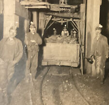 Scranton PA Coal Car Mine Shaft Load Cage c1920s Keystone 17057 Stereoview SA3 picture