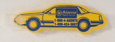Vintage Alamo Rent A Car Keychain Key Ring Chain Fob Hangtag picture