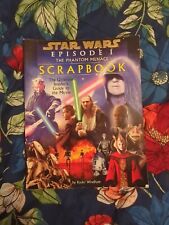 Star Wars Episode 1 The Phantom Menace Scrap Book by Ryder Windham 1999 picture