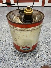 Vintage American Oil Co Amoco 5 US Gallon Gas Can picture