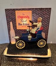 VTG 1960 Pabst Blue Ribbon Beer Motion Light Bar Sign Old Jalopy Car PARTS ONLY picture
