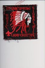 1977 Northwest Suburban Council Signal Hill Indian Springs Camporee patch picture